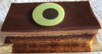 Chocolate Opera Cake from Michel Cluizel - with a pleasantly strong coffee flavor